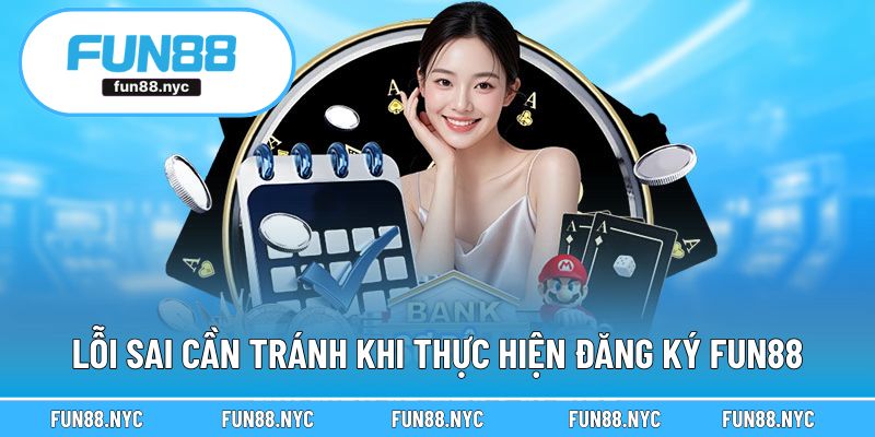 Lỗi cần tránh để thực hiện tạo tài khoản suôn sẻ