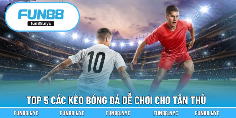 Điểm qua các kèo bóng đá dễ chơi để làm quen